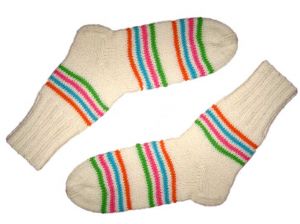 Готовые авторские вязаные носки купить шерстяные носки ручной вязки в подарок
