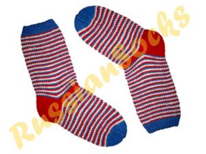 Французские вязаные носки купить, купить вязаный сувенир из Франции, подарок из Франции французский сувенир